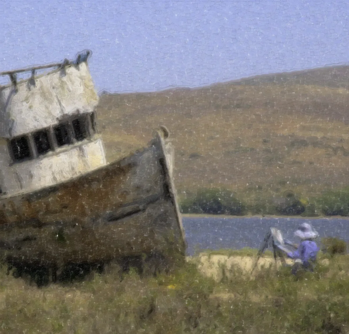 Point Reyes Painting